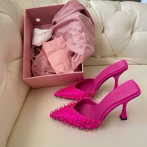 Hanifa Lyra Mule Heels